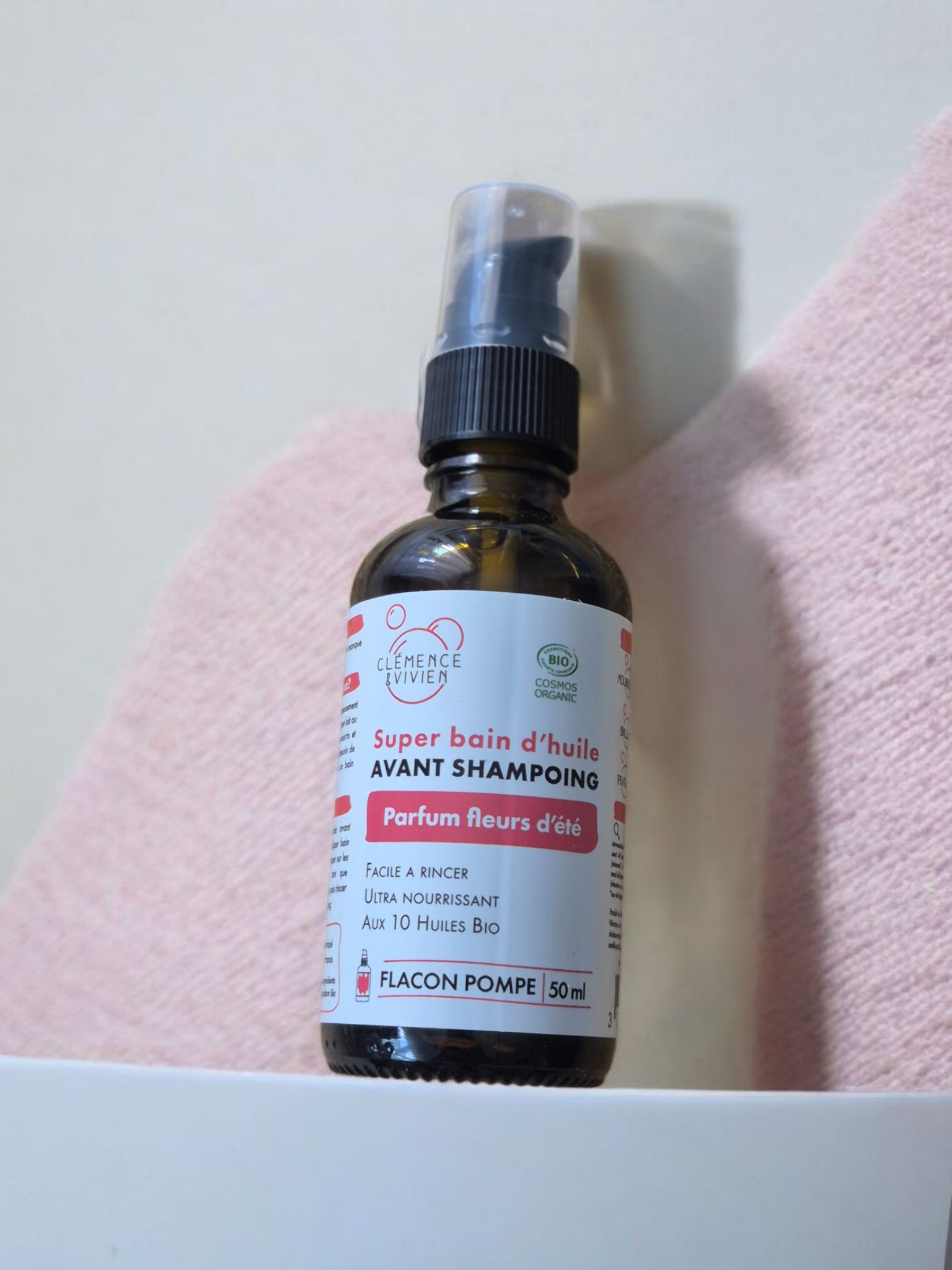 Super bain d'huile avant-shampoing bio - Clémence & Vivien