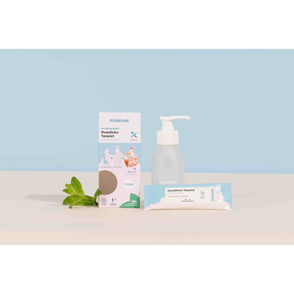 Kit découverte dentifrice menthe - Pimpant