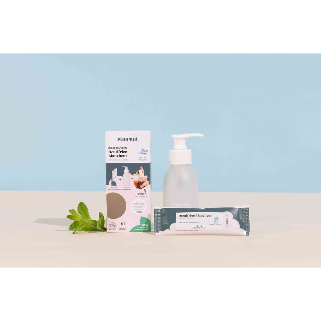 Kit découverte dentifrice blancheur - Pimpant