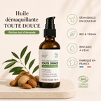 Cosmétique bio français huile démaquillante Clémence & Vivien 100ml