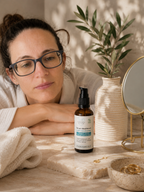 Sérum anti-soif texture gel pour routine skincare visage quotidienne