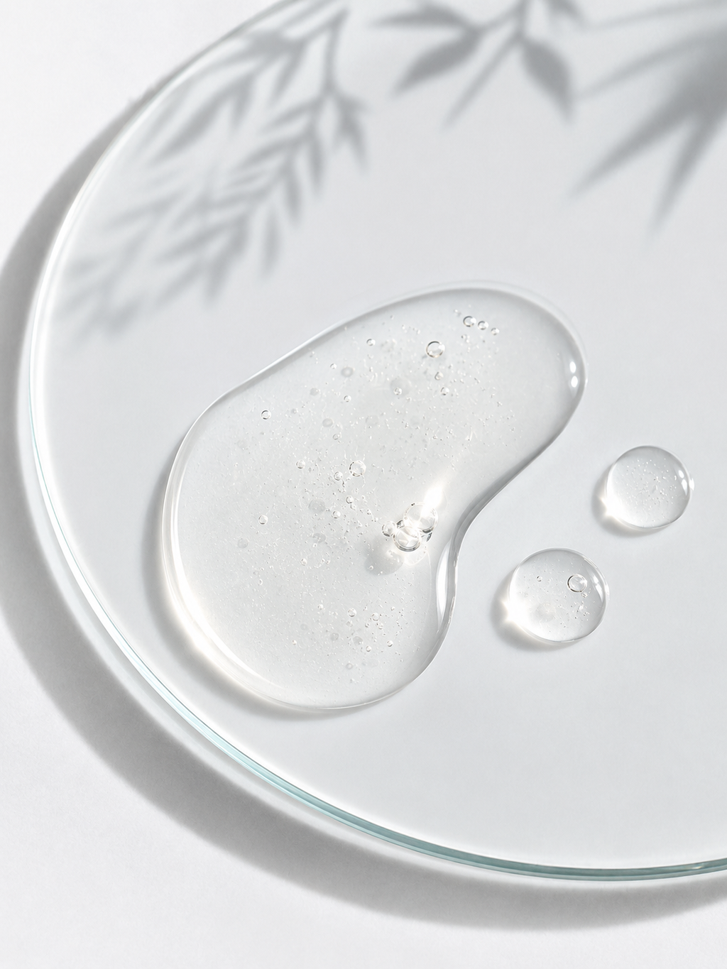 Sérum visage bio à l’acide hyaluronique avec eau florale de rose de Damas
