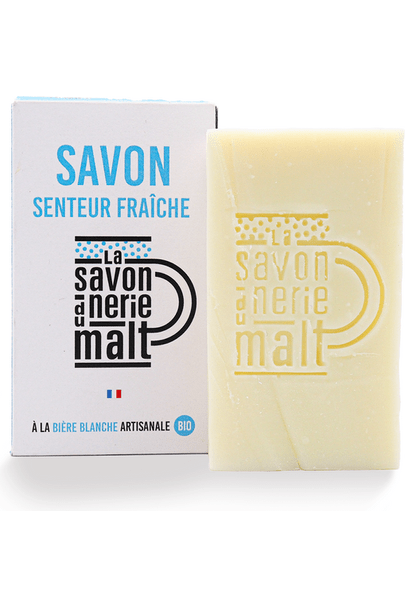 Savon Fraîche à la bière blanche artisanale Bio - Savonnerie du malt