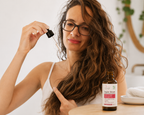 Super Sérum longueurs et pointes Clémence & Vivien pour cheveux brillants