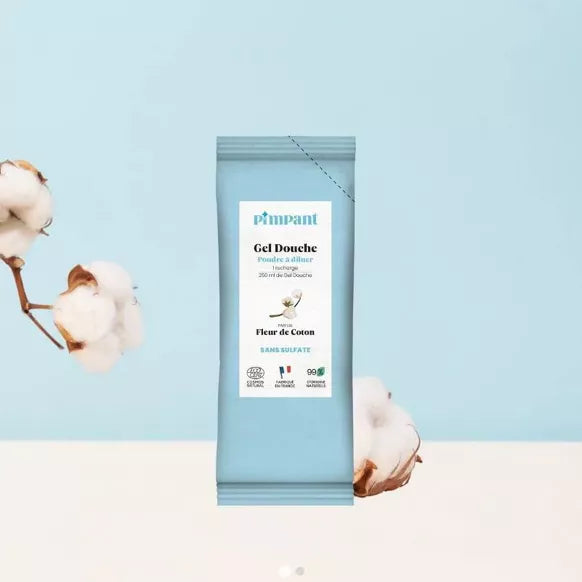 Gel douche en poudre à diluer - Pimpant