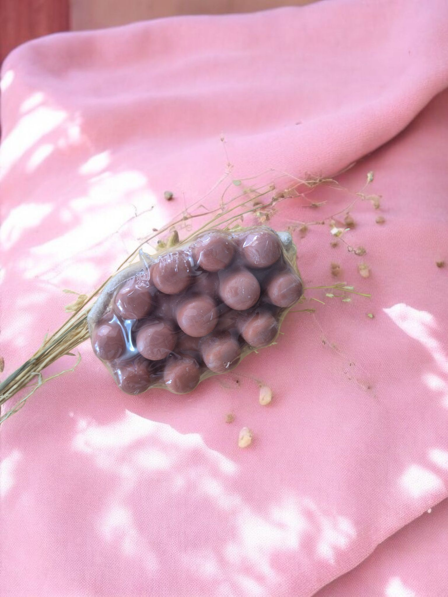 Savon de massage sur corde Musc Myrrhe & Ambre