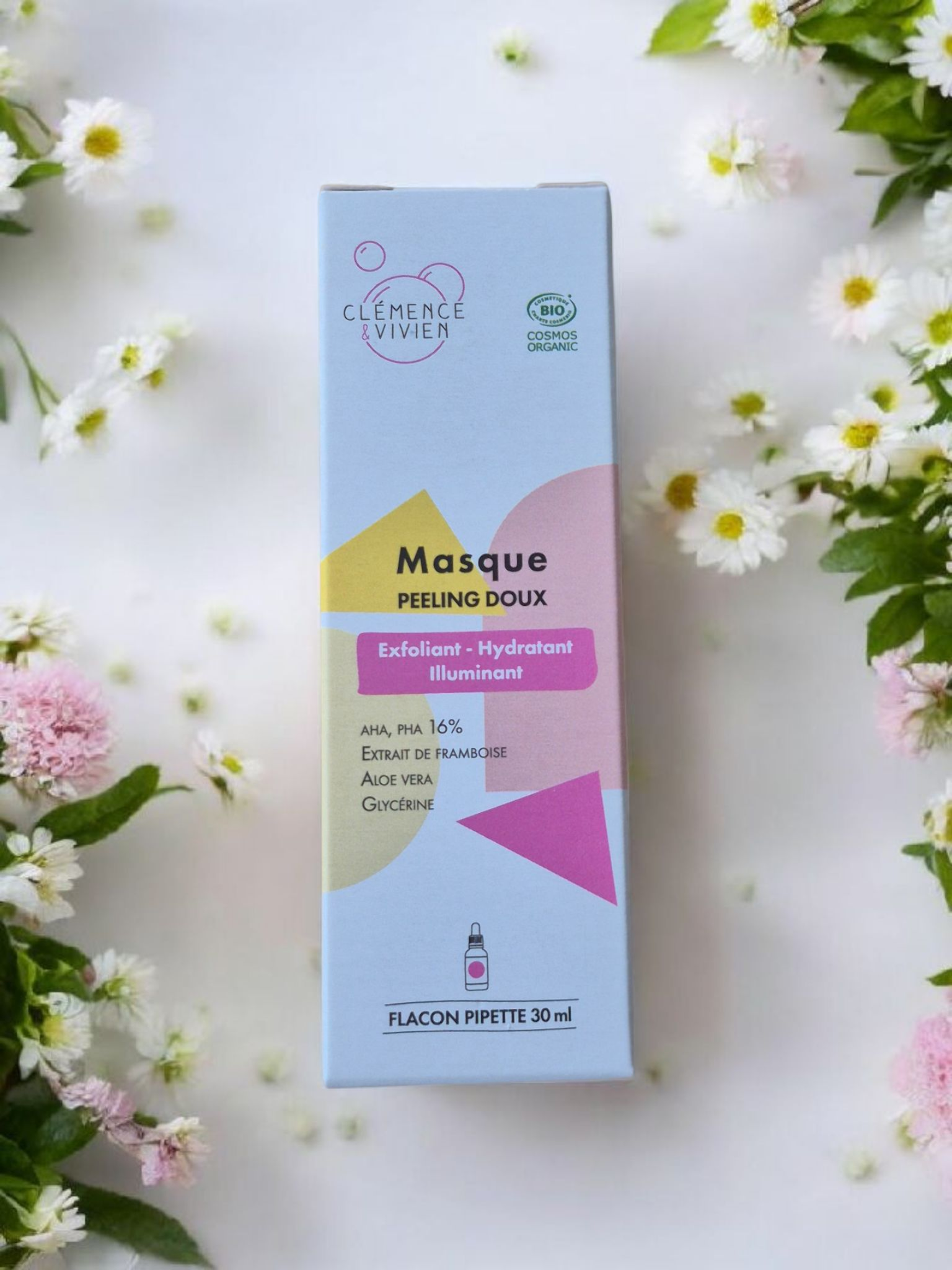 Masque peeling doux - Clémence & Vivien