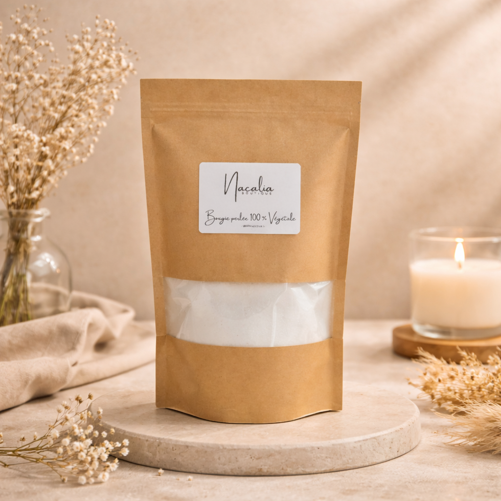 Bougie en perle de cire réutilisable — Créez votre bougie facilement