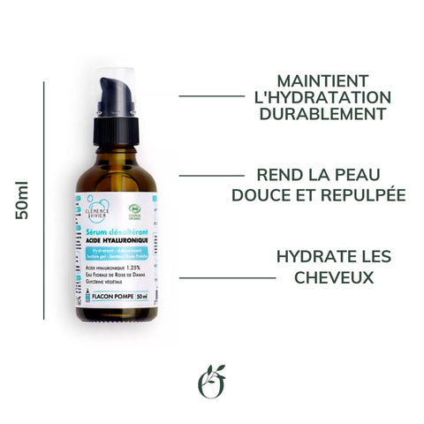 Sérum désaltérant à (l'acide hyaluronique) - Clémence & Vivien