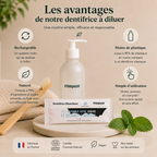 Recharge de dentifrice blancheur - Pimpant