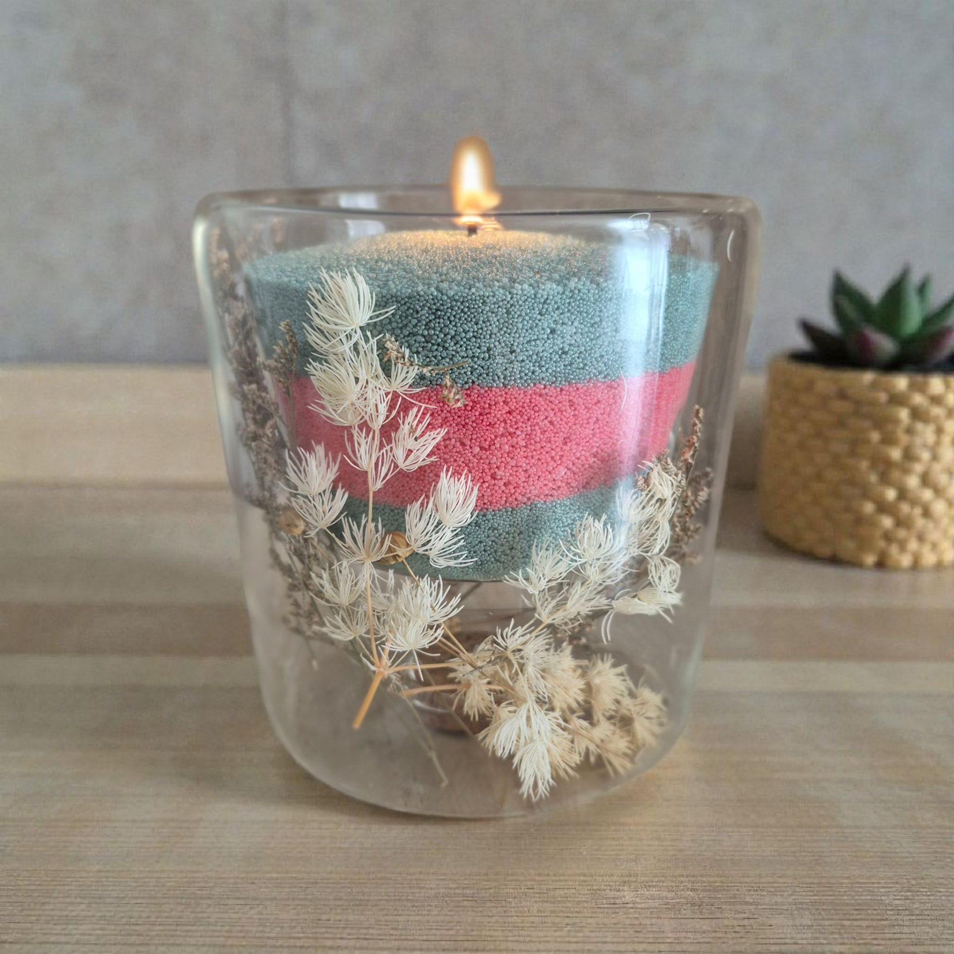 Kit Bougie Perlée Personnalisable