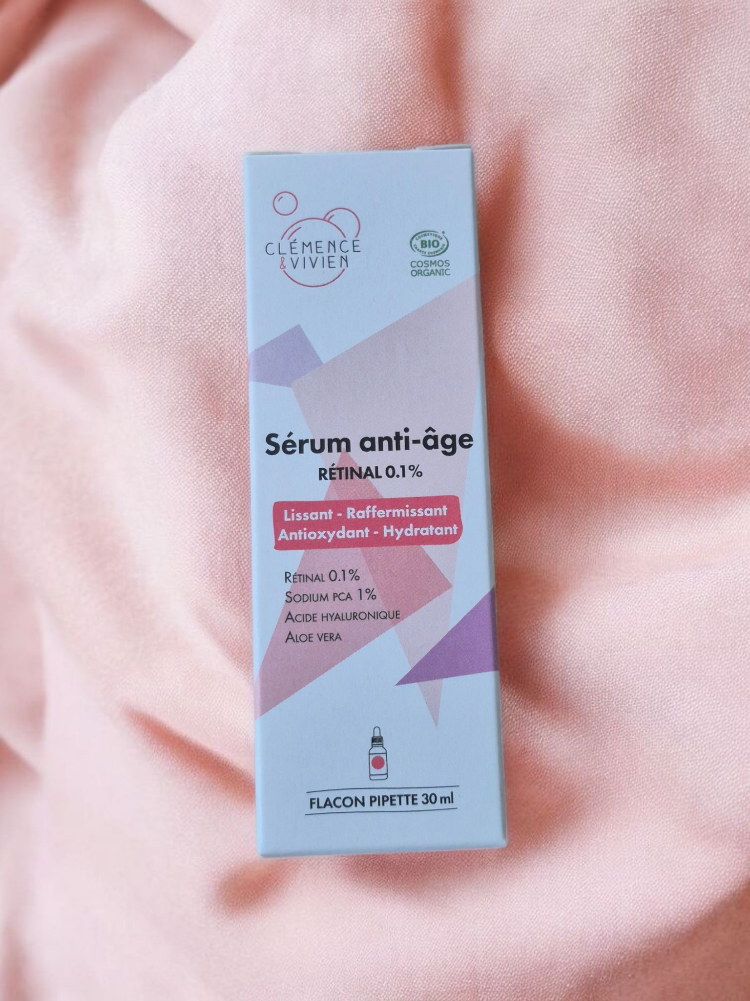 Sérum anti-age au rétinal 0.1% - Clémence & Vivien