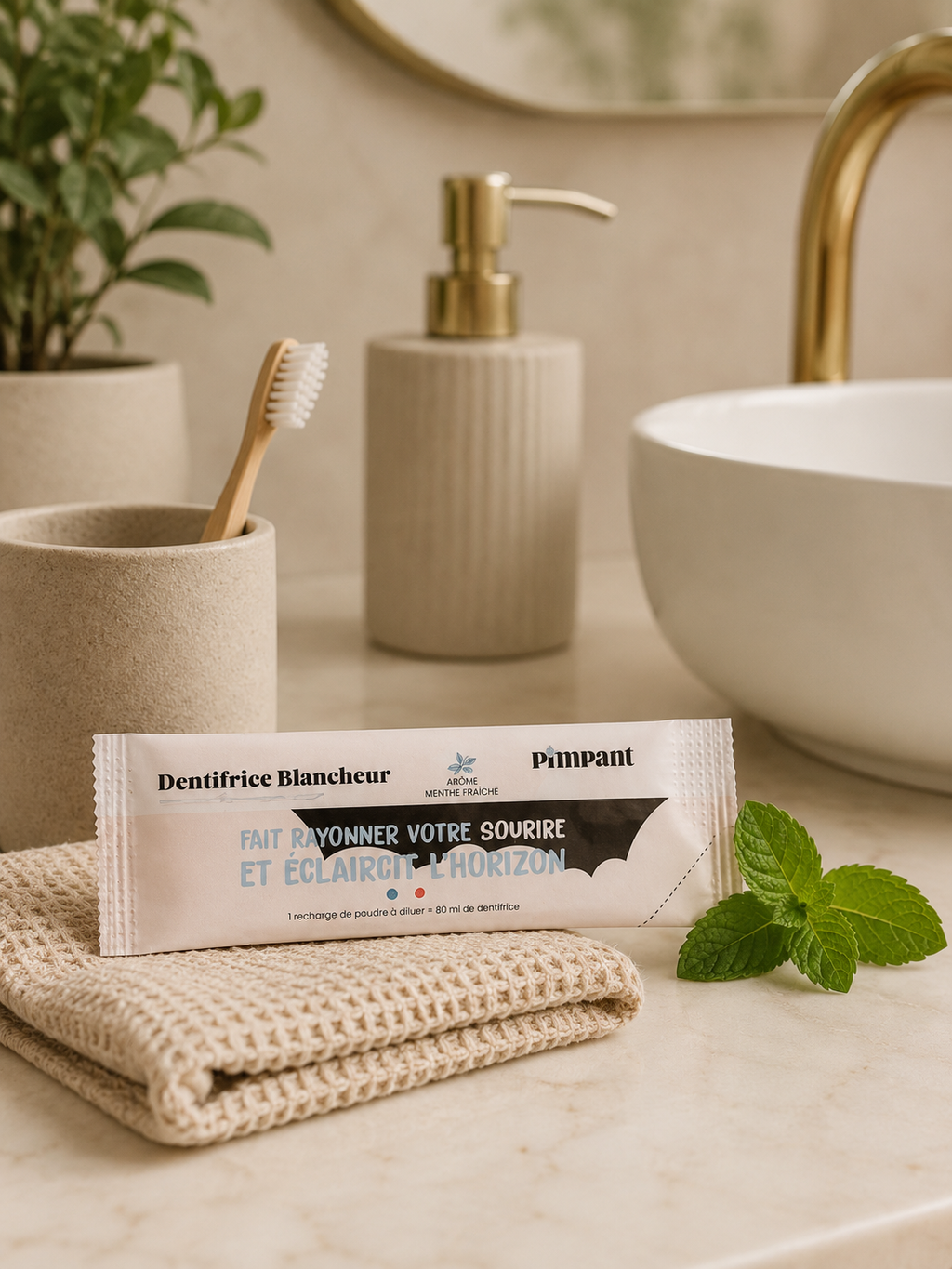 Recharge de dentifrice blancheur - Pimpant