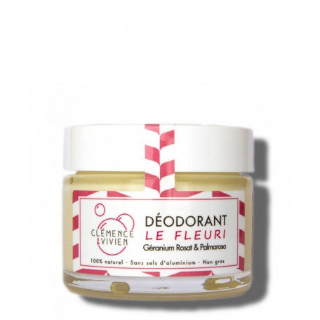 Déodorant créme le Fleuri - Clémence & Vivien