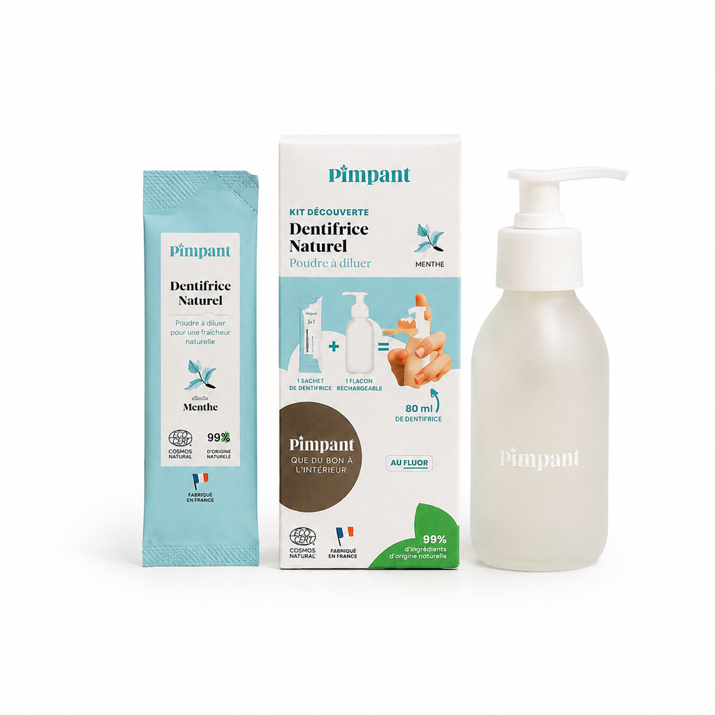 Kit découverte dentifrice menthe - Pimpant