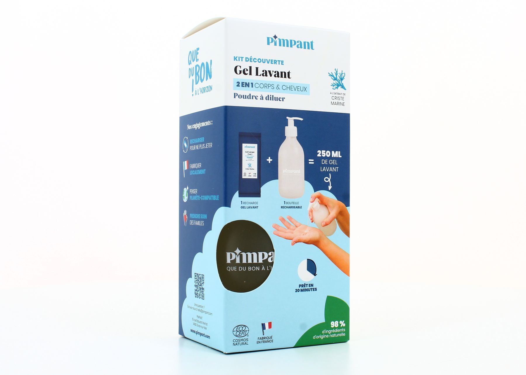 Kit découverte 2 en 1 homme - Pimpant